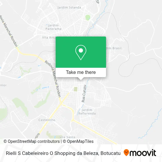 Rielli S Cabeleireiro O Shopping da Beleza map