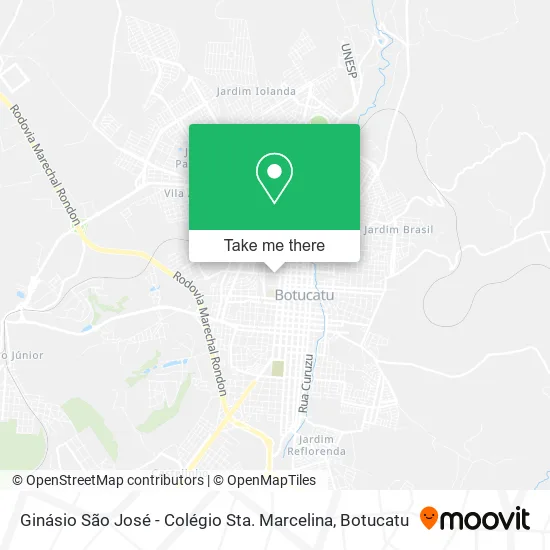 Ginásio São José - Colégio Sta. Marcelina map