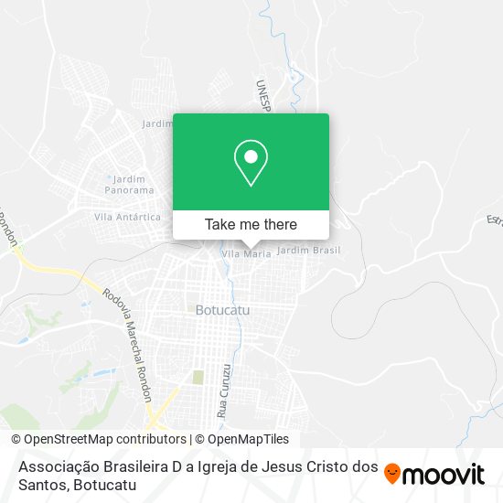 Associação Brasileira D a Igreja de Jesus Cristo dos Santos map