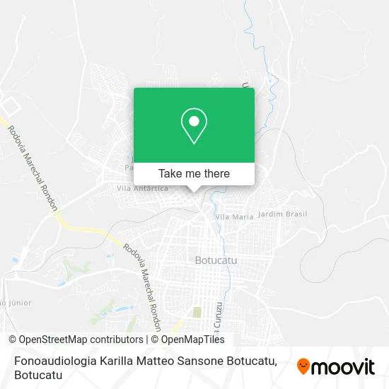 Fonoaudiologia Karilla Matteo Sansone Botucatu map