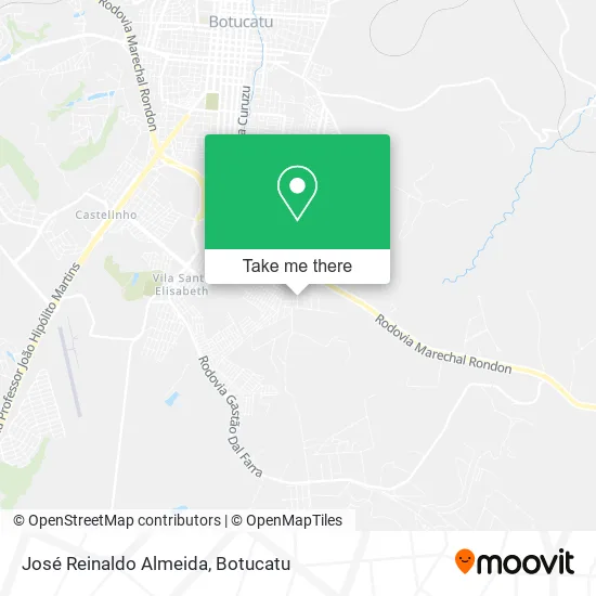 José Reinaldo Almeida map
