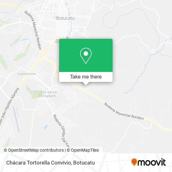 Chácara Tortorella Convívio map