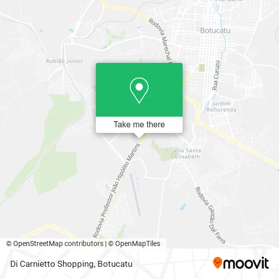 Di Carnietto Shopping map