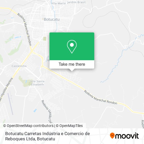 Botucatu Carretas Indústria e Comercio de Reboques Ltda map