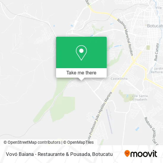 Vovó Baiana - Restaurante & Pousada map