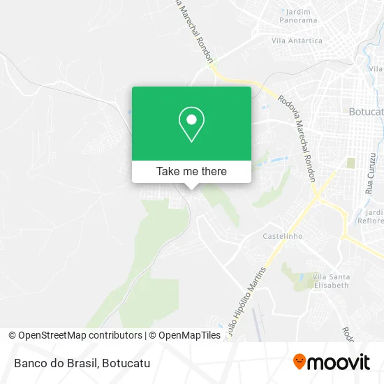 Banco do Brasil map