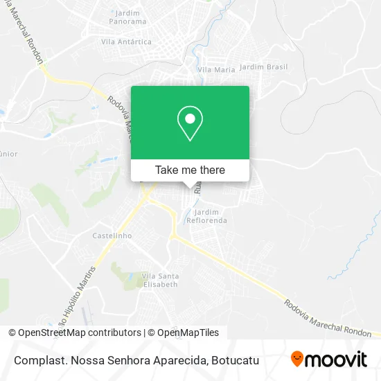 Complast. Nossa Senhora Aparecida map