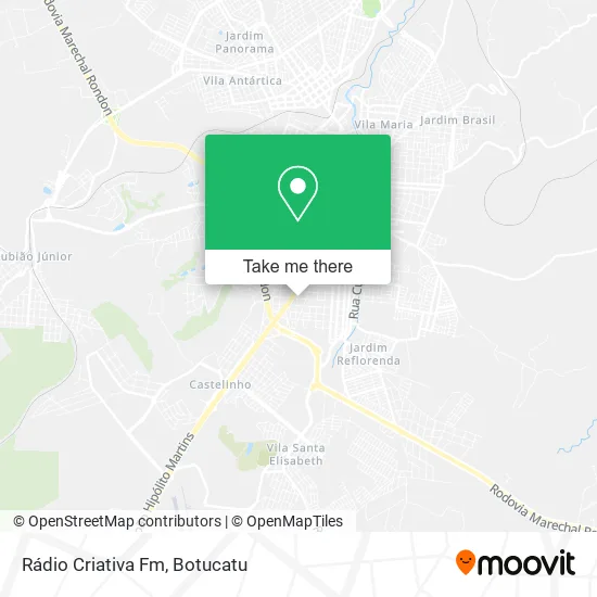 Rádio Criativa Fm map