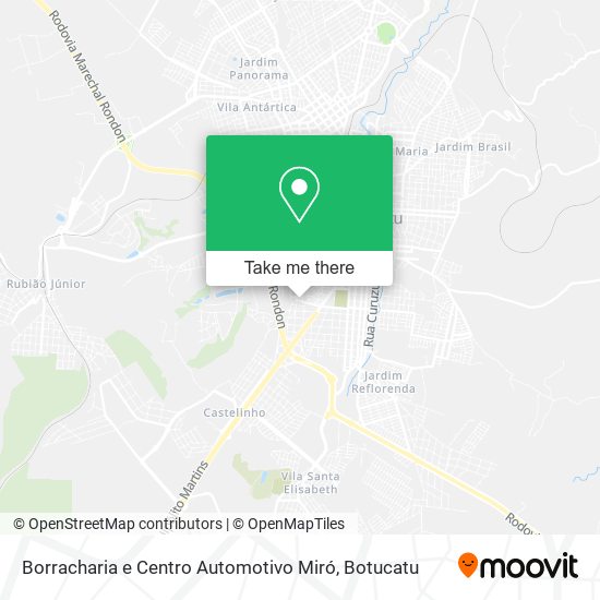 Borracharia e Centro Automotivo Miró map