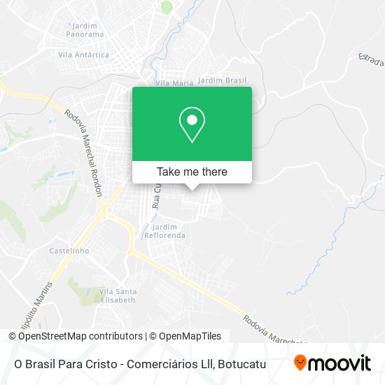 O Brasil Para Cristo - Comerciários Lll map