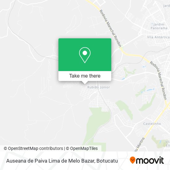 Mapa Auseana de Paiva Lima de Melo Bazar