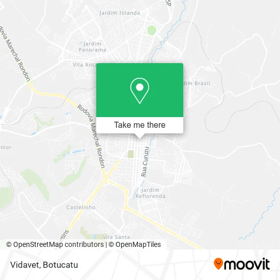 Vidavet map