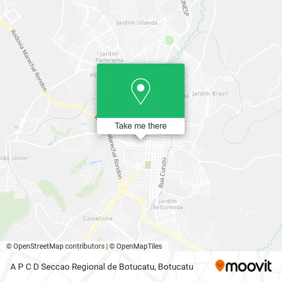 A P C D Seccao Regional de Botucatu map