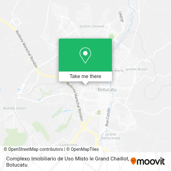 Complexo Imobiliario de Uso Misto le Grand Chaillot map