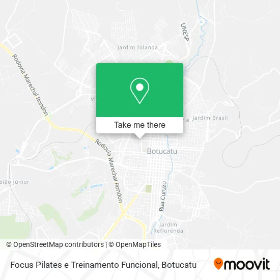 Focus Pilates e Treinamento Funcional map