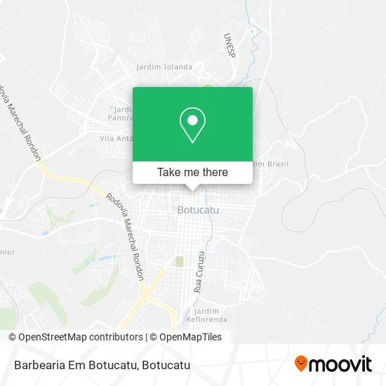 Barbearia Em Botucatu map