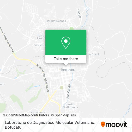 Mapa Laboratorio de Diagnostico Molecular Veterinario