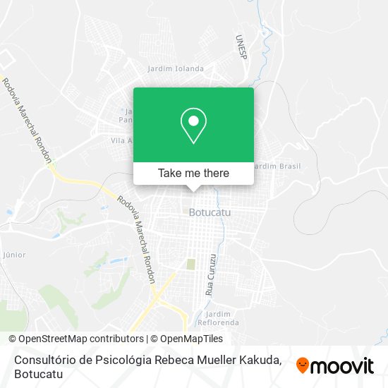 Consultório de Psicológia Rebeca Mueller Kakuda map