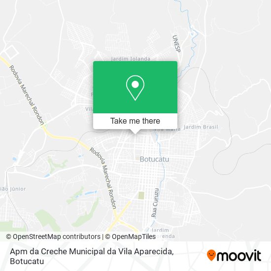 Apm da Creche Municipal da Vila Aparecida map