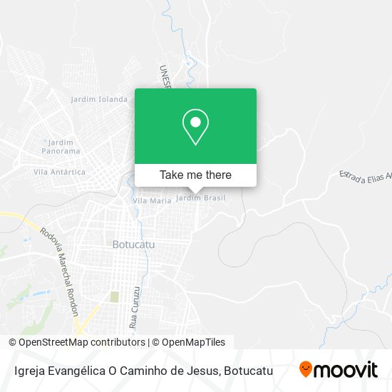 Igreja Evangélica O Caminho de Jesus map