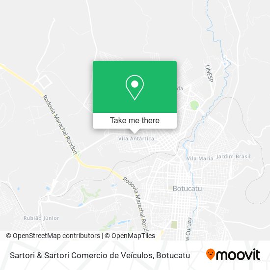 Sartori & Sartori Comercio de Veículos map