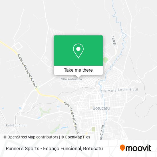 Runner's Sports - Espaço Funcional map