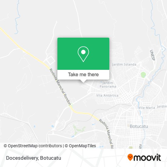 Mapa Docesdelivery