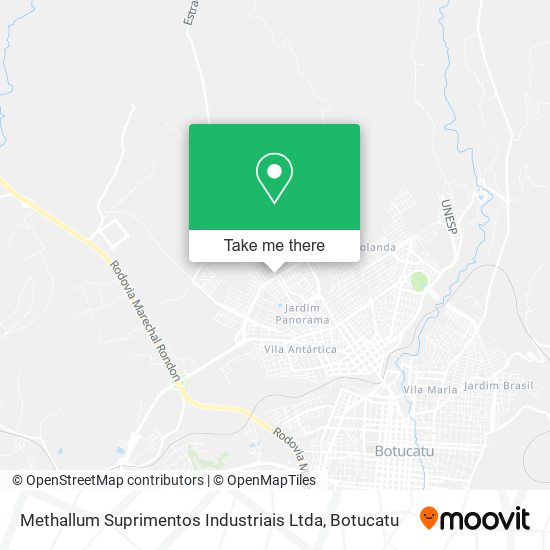 Mapa Methallum Suprimentos Industriais Ltda