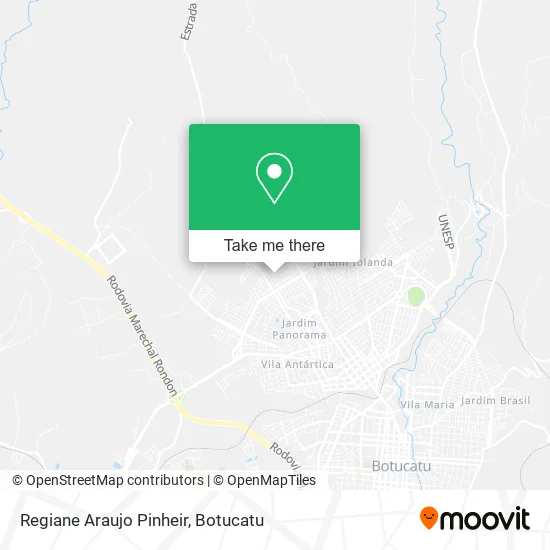 Regiane Araujo Pinheir map