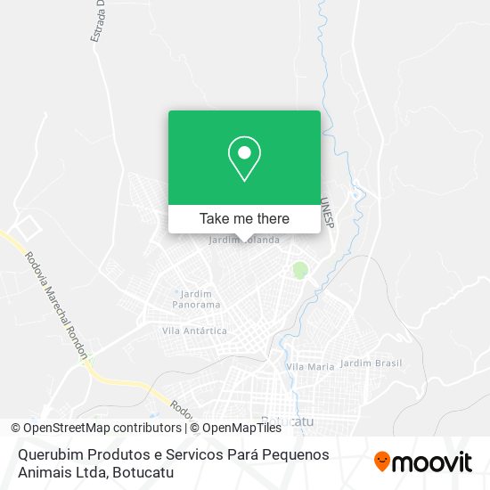 Mapa Querubim Produtos e Servicos Pará Pequenos Animais Ltda