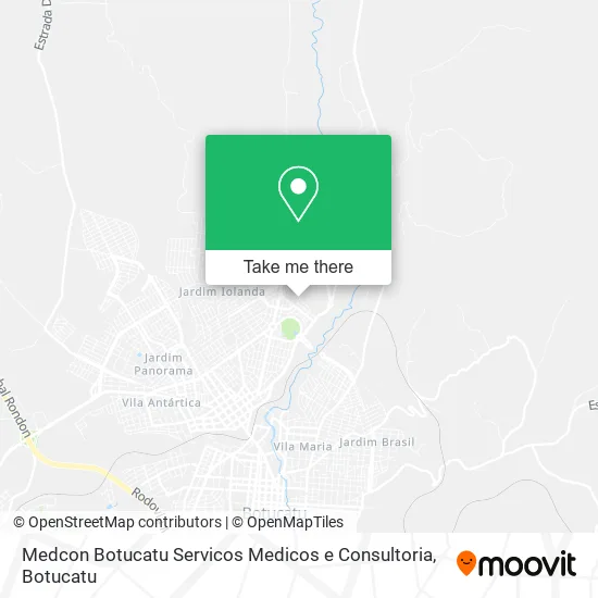 Medcon Botucatu Servicos Medicos e Consultoria map