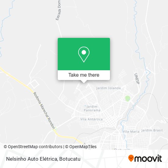 Mapa Nelsinho Auto Elétrica