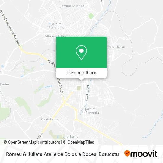 Romeu & Julieta Ateliê de Bolos e Doces map