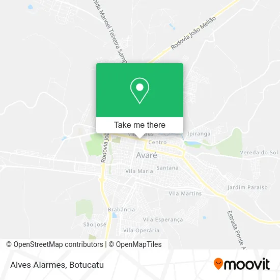 Alves Alarmes map