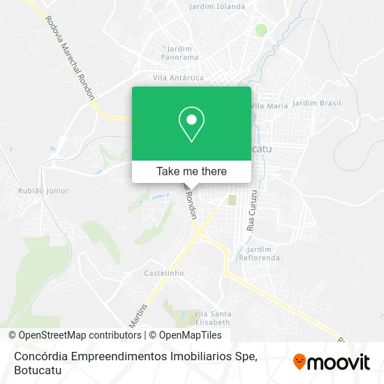 Concórdia Empreendimentos Imobiliarios Spe map