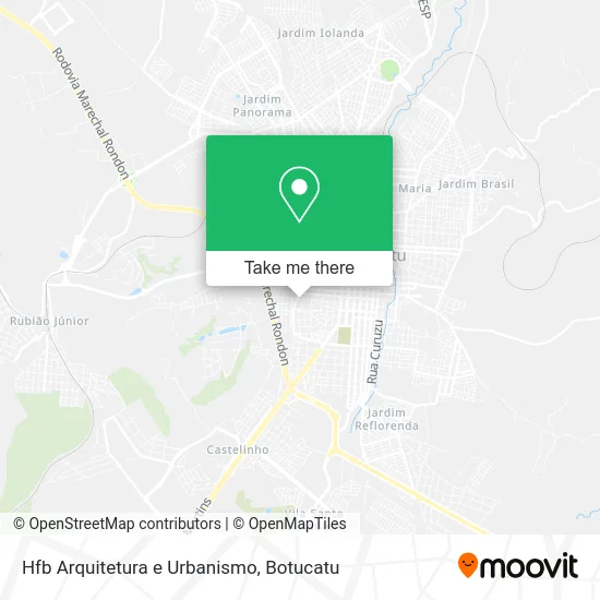Hfb Arquitetura e Urbanismo map