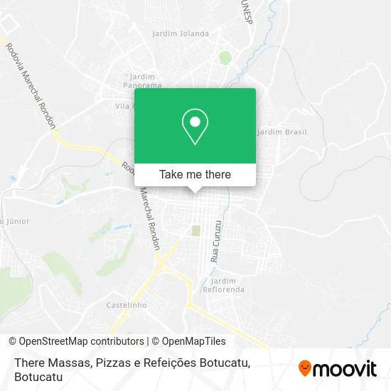 There Massas, Pizzas e Refeições Botucatu map