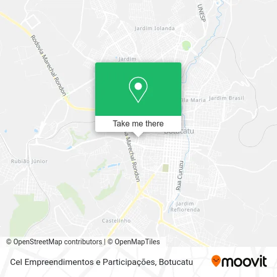Cel Empreendimentos e Participações map
