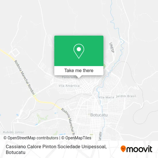 Cassiano Calore Pinton Sociedade Unipessoal map