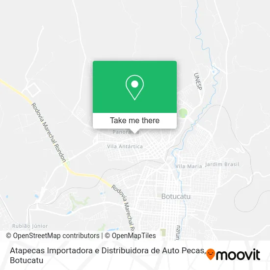 Atapecas Importadora e Distribuidora de Auto Pecas map