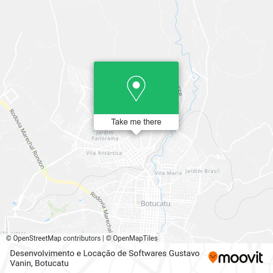 Desenvolvimento e Locação de Softwares Gustavo Vanin map