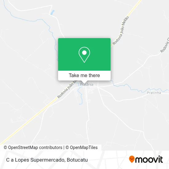 C a Lopes Supermercado map