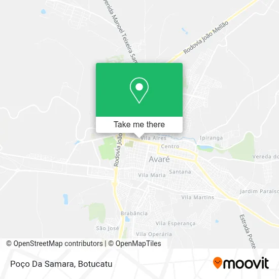 Poço Da Samara map