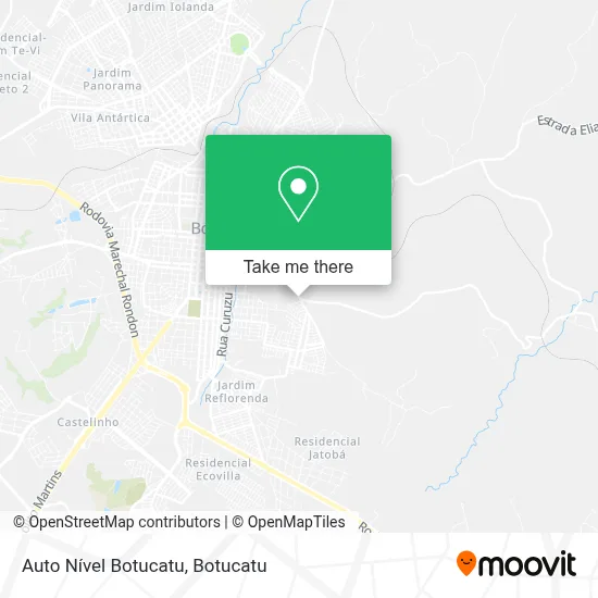 Auto Nível Botucatu map
