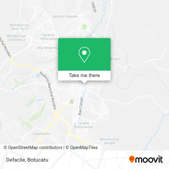 Defacile map