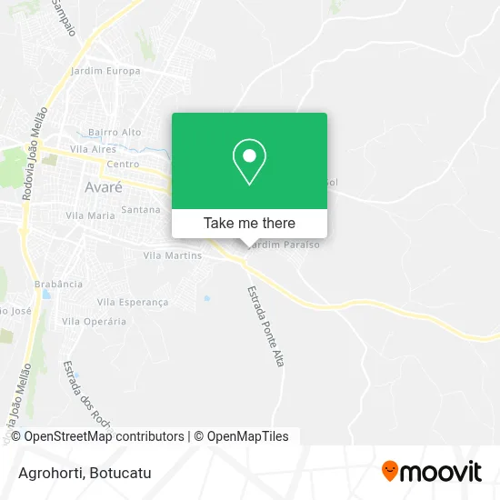 Agrohorti map
