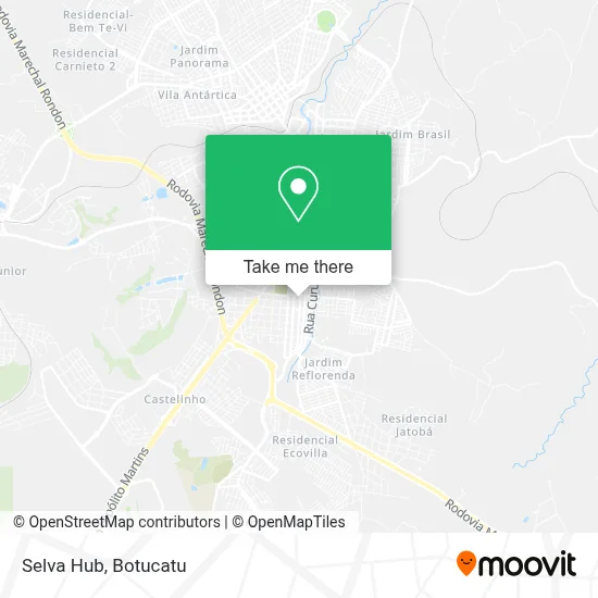 Selva Hub map