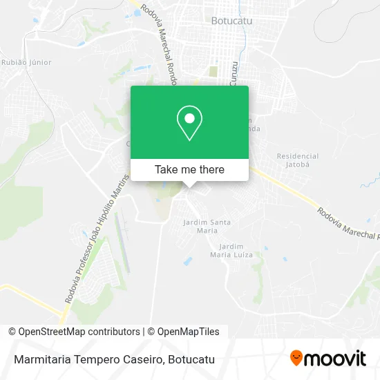 Marmitaria Tempero Caseiro map