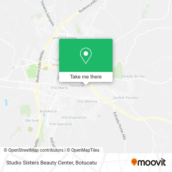 Studio Sisters Beauty Center map