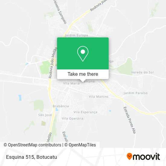 Esquina 515 map